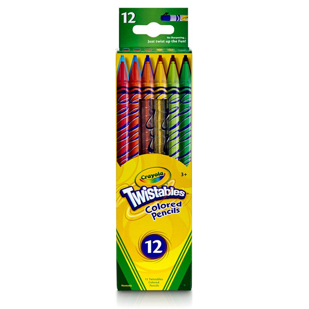 BIN687408 - Crayola Twistables 12 Ct Colored Pencils in Colored Pencils