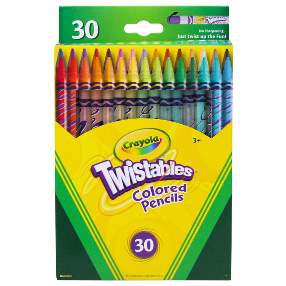 BIN687409 - Crayola Twistables 30 Ct Colored Pencils in Colored Pencils