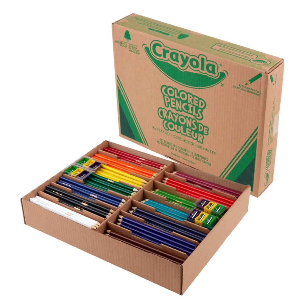 Regular Colored Pencil Classpack, 462 Count - BIN687509 | Crayola Llc | Colored Pencils