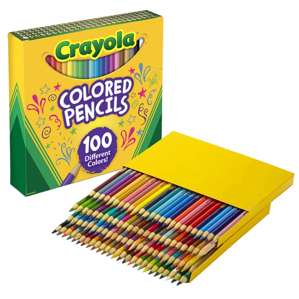 BIN688100 - Crayola Colored Pencils 100 Colors in General