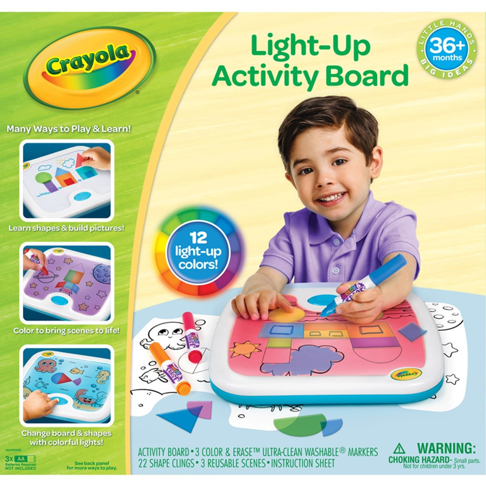 Light-Up Activity Board - BIN811482 | Crayola Llc | Art & Craft Kits