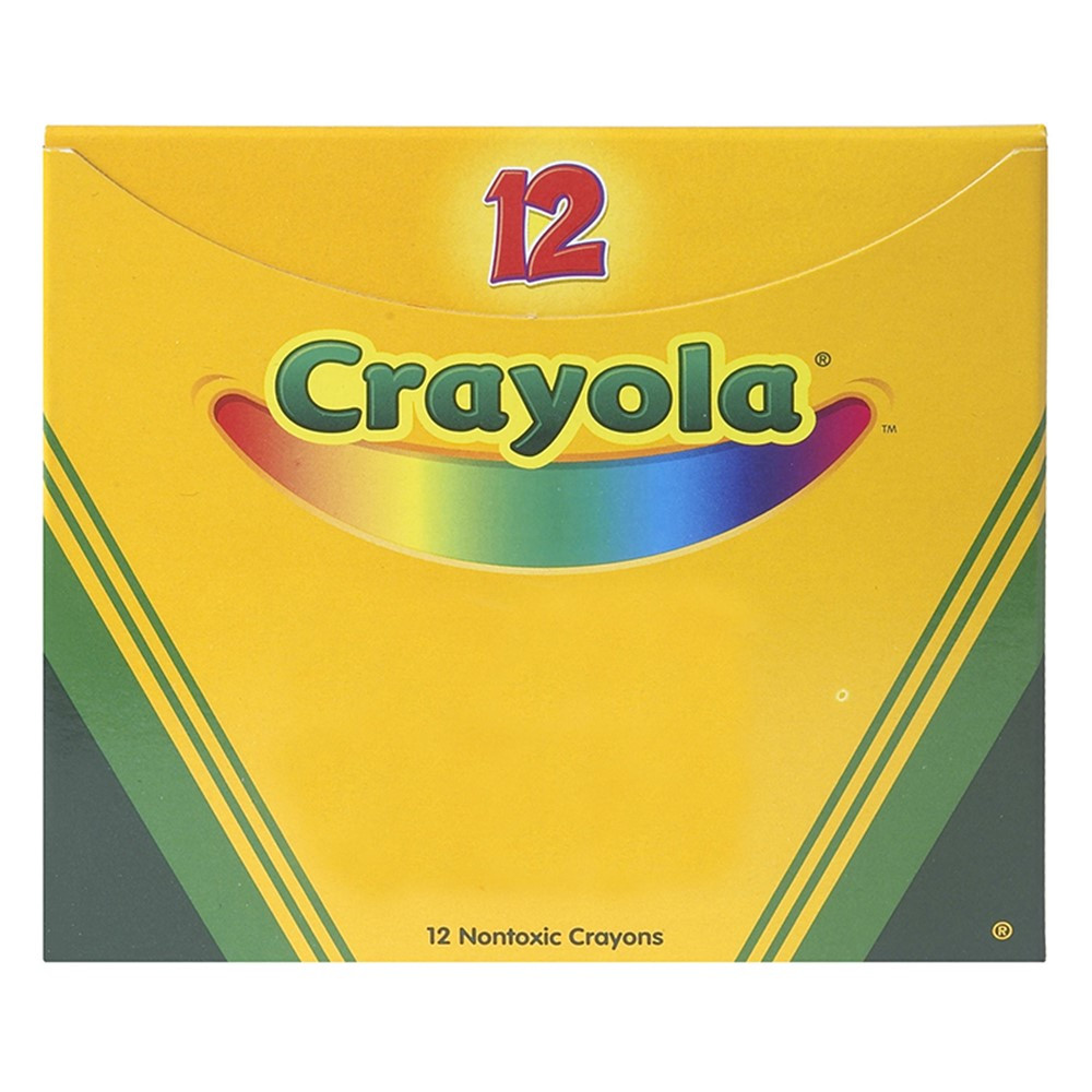 BIN83651 - Crayola Bulk Crayons 12Ct Black in Crayons