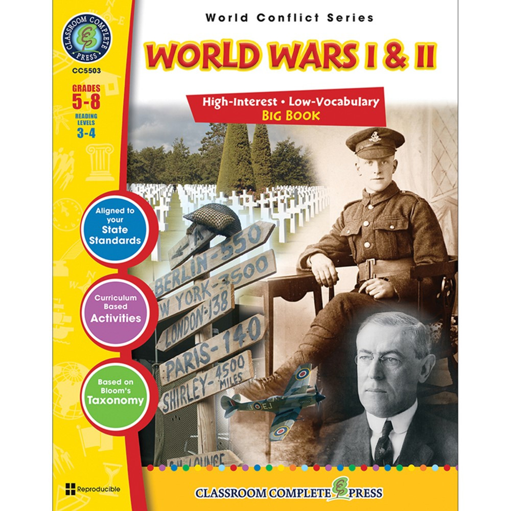 CCP5503 - World Conflict Series World Wars I And Ii Big Book in History