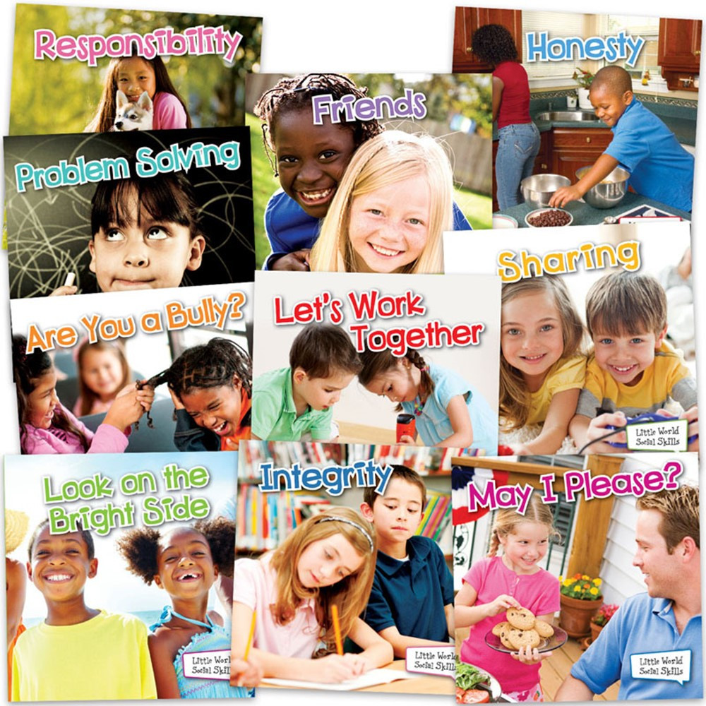CD-102614 - Little World Social Skills Bk St 10 in Character Education