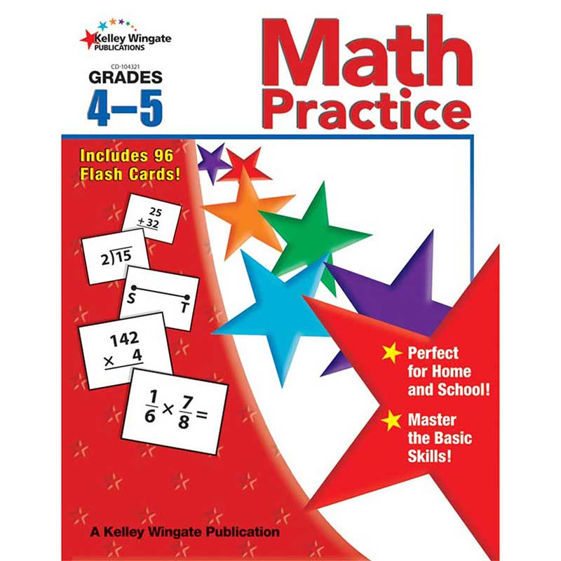CD-104321 - Math Practice Gr 4-5 in Activity Books