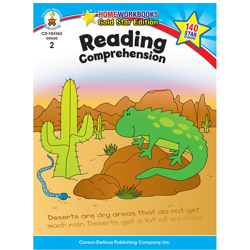 CD-104363 - Reading Comprehension Home Workbook Gr 2 in Comprehension