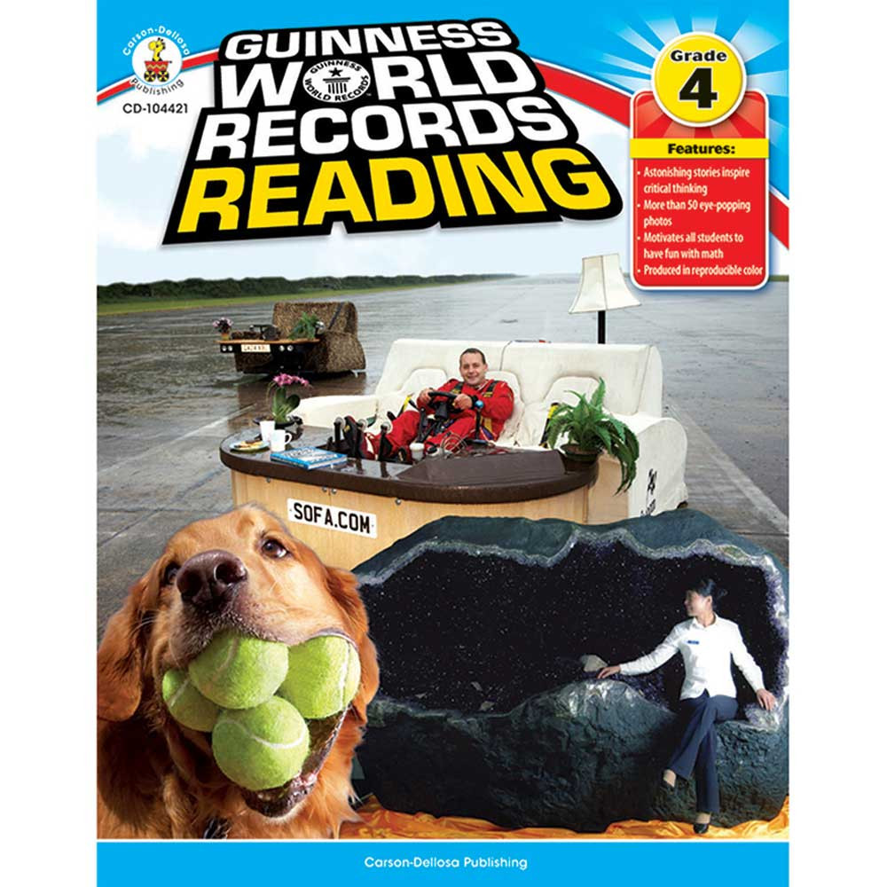 CD-104421 - Guinness World Records Reading Gr 4 in Activities