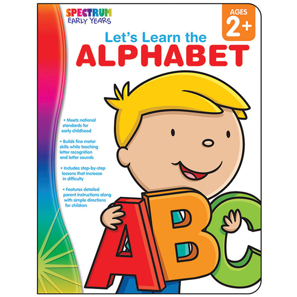 CD-104459 - Lets Learn The Alphabet Spectrum Early Years in Language Arts