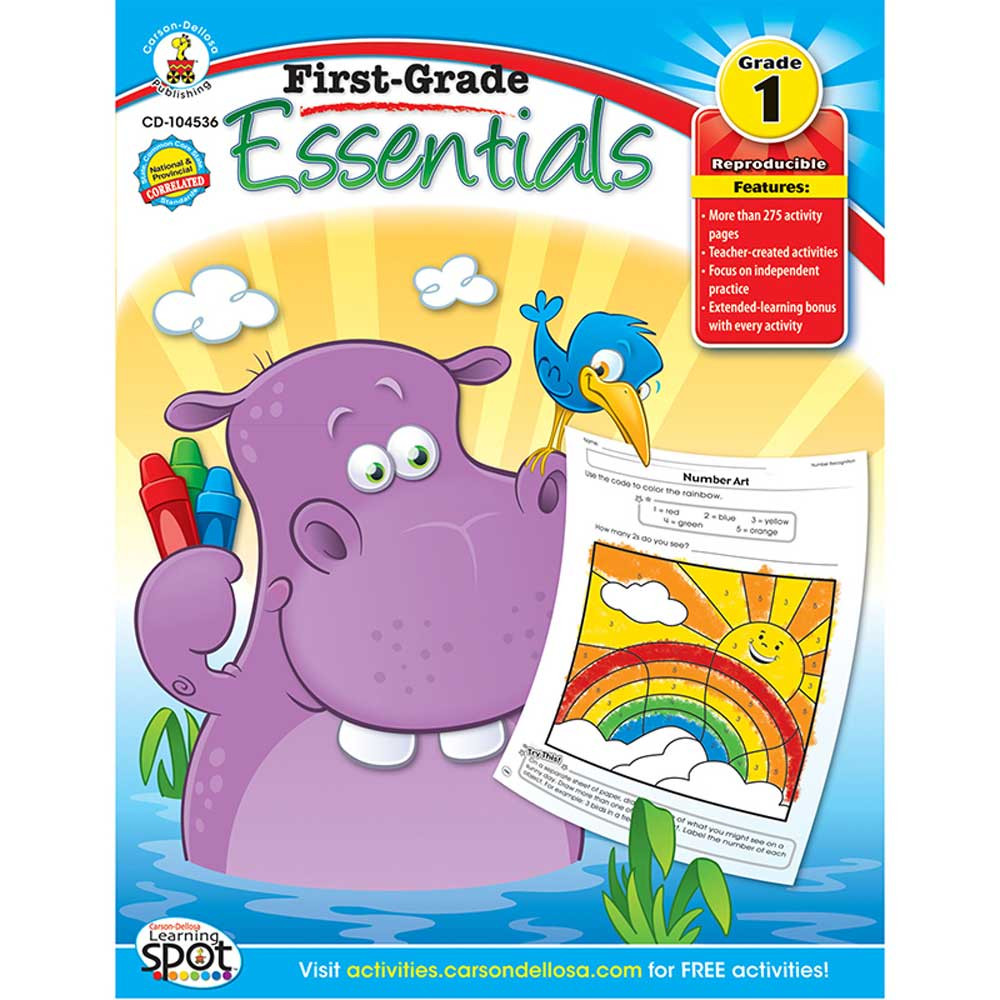 CD-104536 - First Grade Essentials in Cross-curriculum Resources