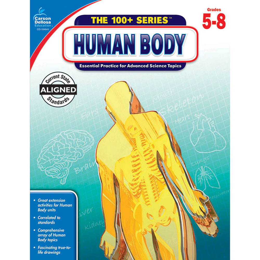 CD-104641 - The Human Body Gr 5-8 in Human Anatomy