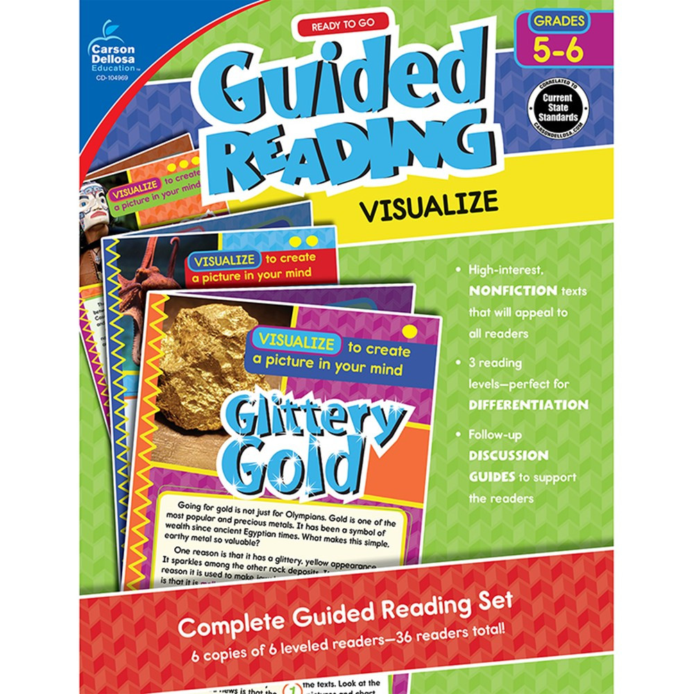 CD-104969 - Guided Reading Visualize Gr 5-6 in Comprehension