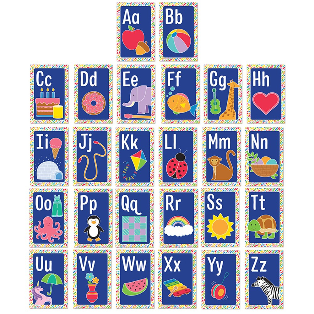 Mini Posters: Alphabet Cards Poster Set - CD-106059 | Carson Dellosa Education | Classroom Theme