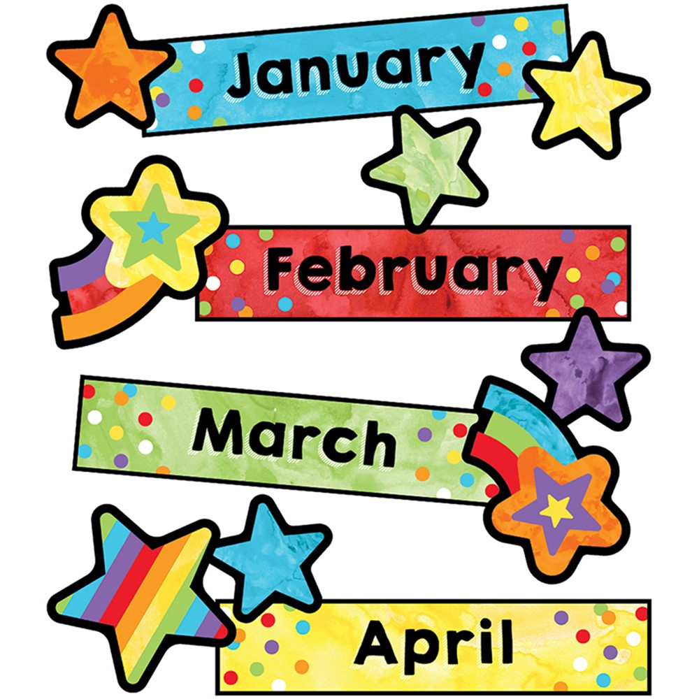 CD-110452 - Months Of The Year Mini Bb St Celebrate Learning in Classroom Theme
