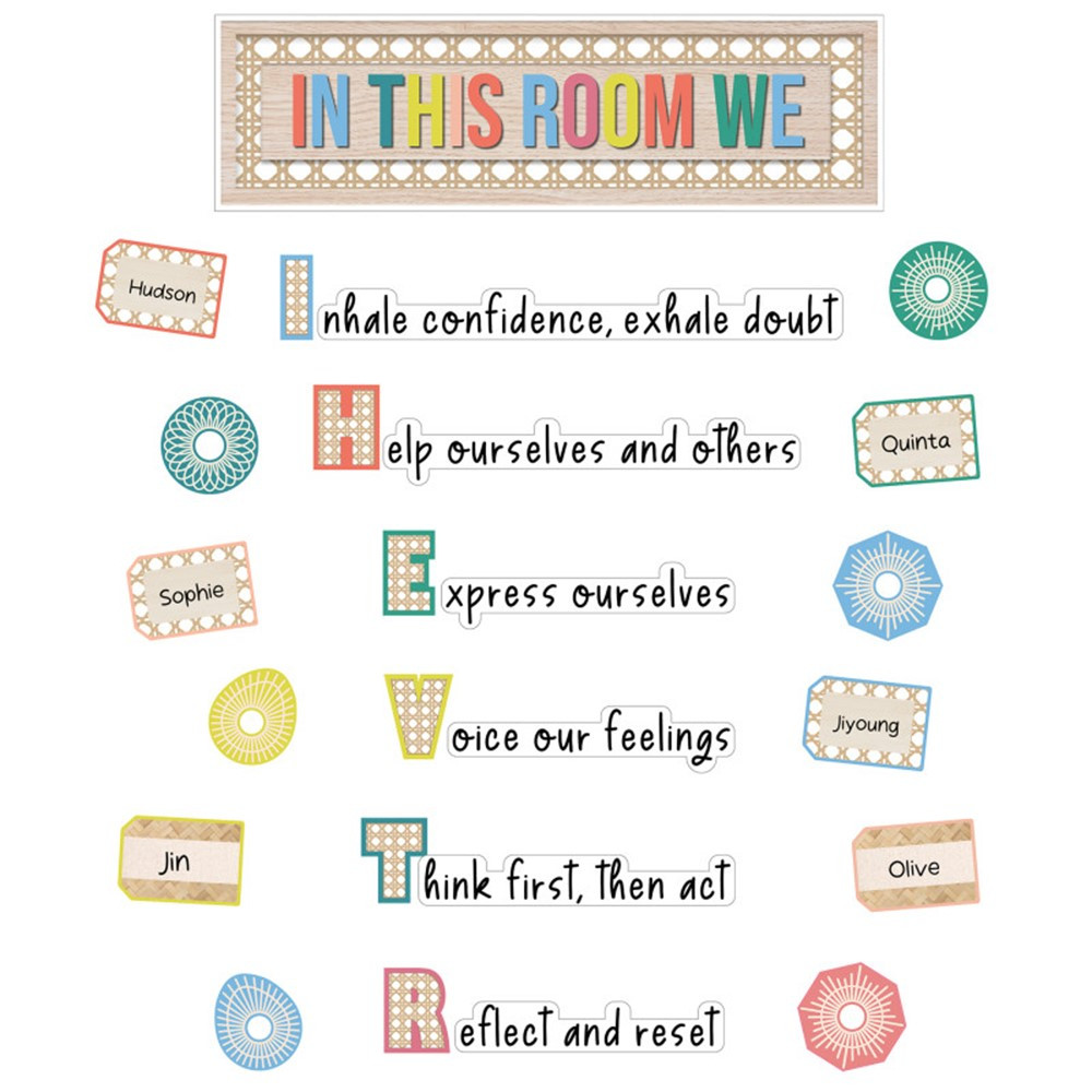 True to You In This Room We Thrive Bulletin Board Set - CD-110588 | Carson Dellosa Education | Classroom Theme