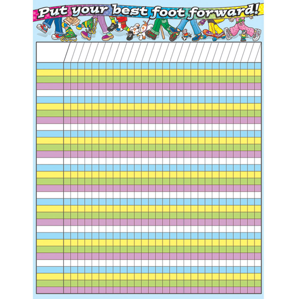 CD-114046 - Incentive Chart Put Your Best Foot Forward in Incentive Charts