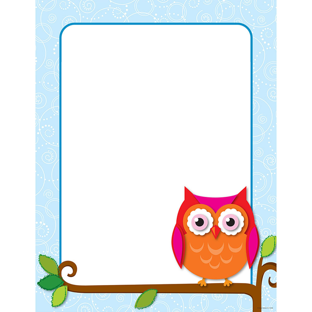 CD-114200 - Colorful Owls Chart in Classroom Theme