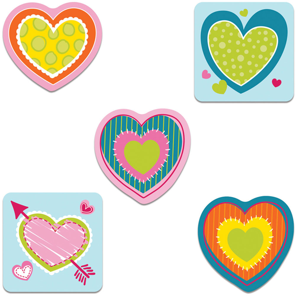 CD-120178 - Hearts Cut Outs in Holiday/seasonal