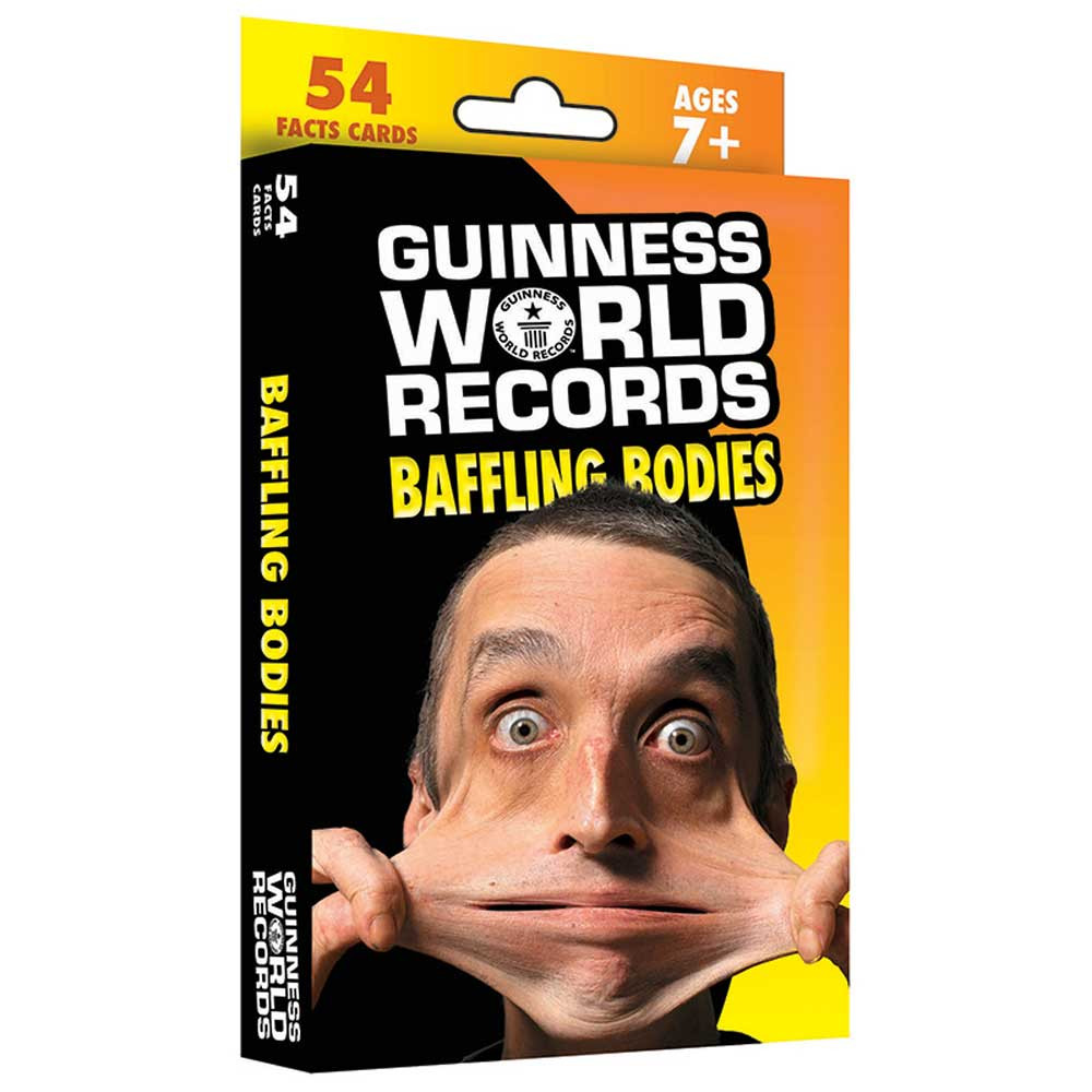 CD-134049 - Guinness World Records Baffling Bodies Fact Cards in Human Anatomy