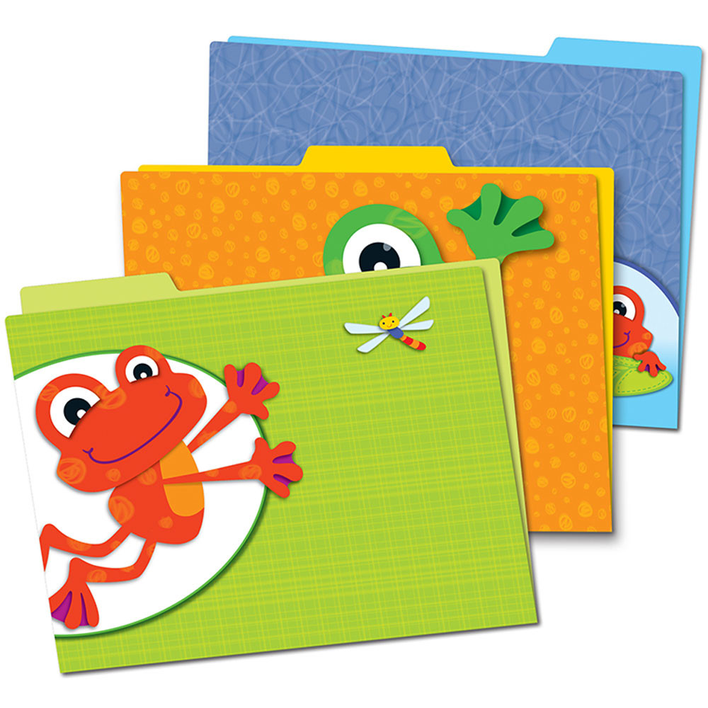 CD-136008 - Funky Frogs Folders in Folders
