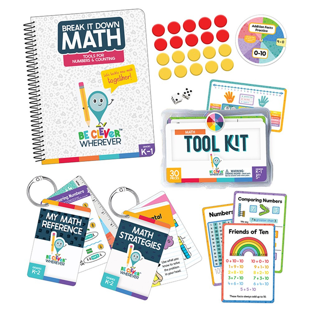 Math Student Bundle Grade K - CD-145324 | Carson Dellosa Education | Manipulative Kits