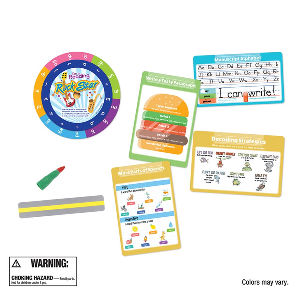 Be Clever Wherever Reading & Writing Tool Kit, Grade K-2 - CD-146054 | Carson Dellosa Education | Activities