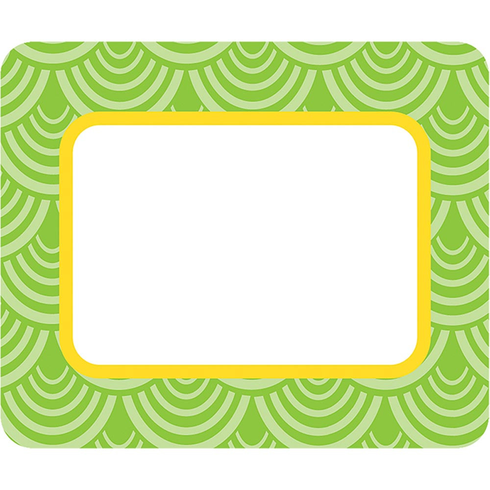 CD-150026 - Lemon Lime Name Tags - Green in Name Tags