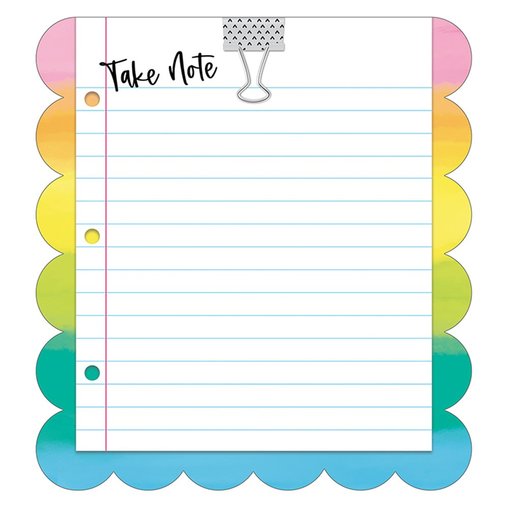 Creatively Inspired Take Note Notepad, 5.75 x 6.25" - CD-151308 | Carson Dellosa Education | Note Pads"