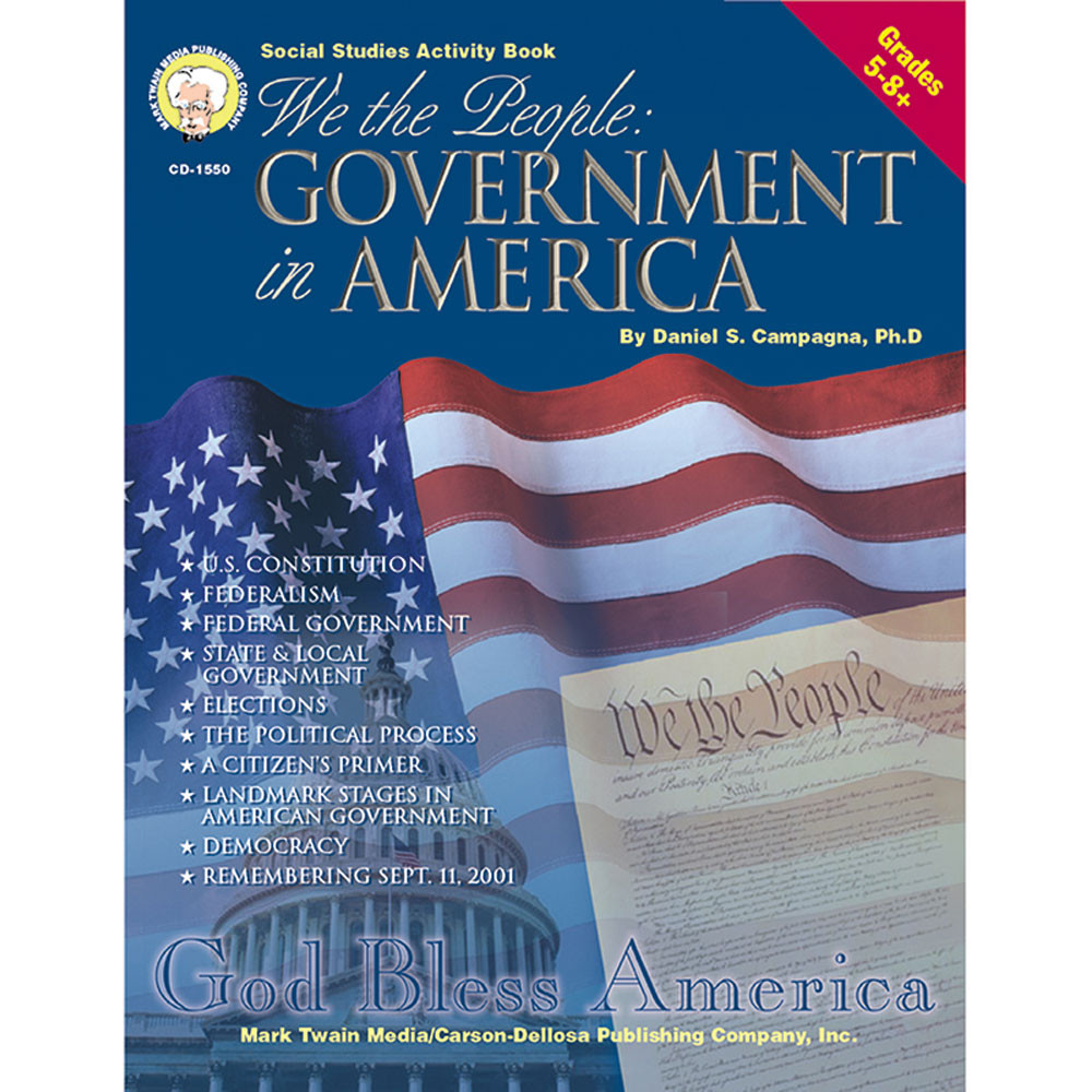 CD-1550 - We The People Government In Amer Gr 5-8 & Up in Government