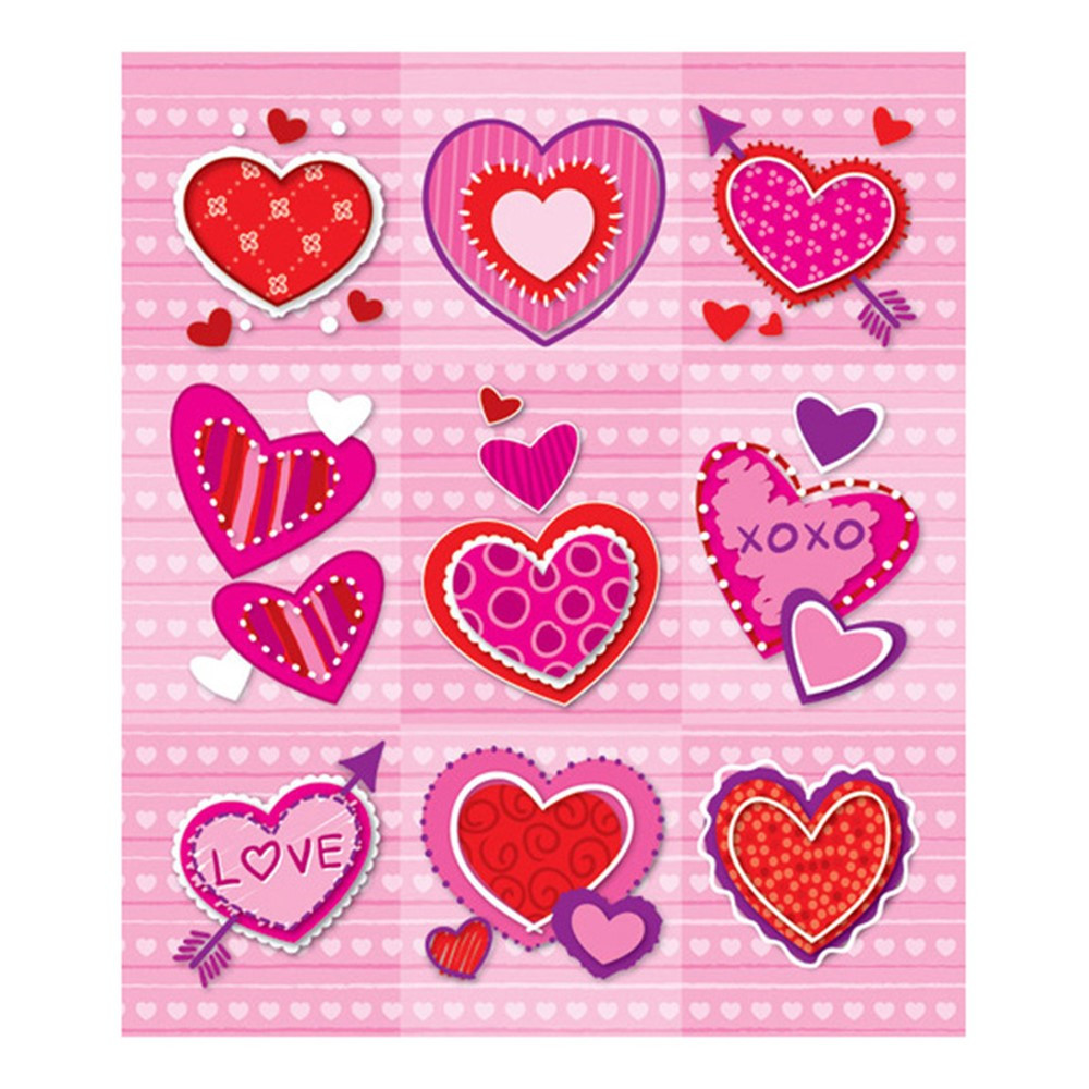 CD-168046 - Valentines Prize Pack Stickers in Holiday/seasonal