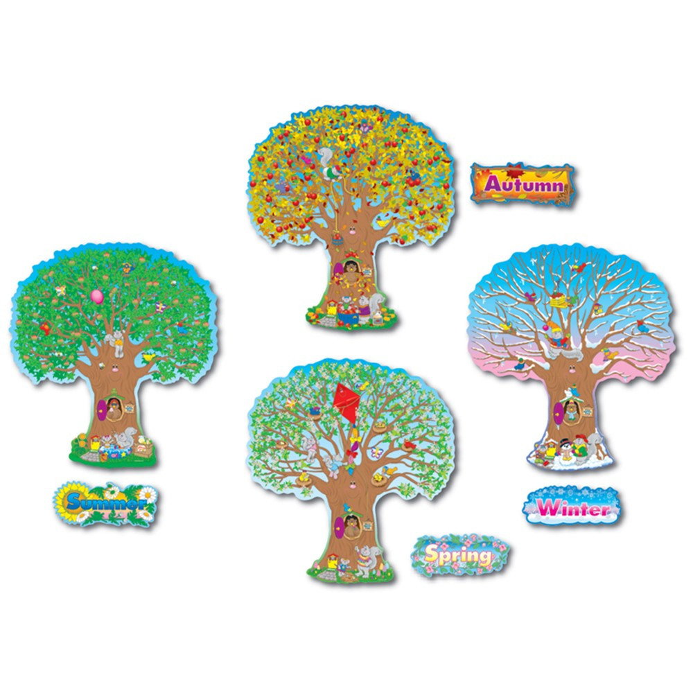 Сезонное дерево для дошкольников