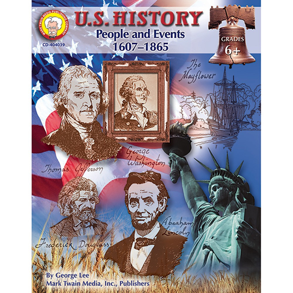 CD-404039 - Us History People & Events 1607- 1865 Gr 6 & Up in History