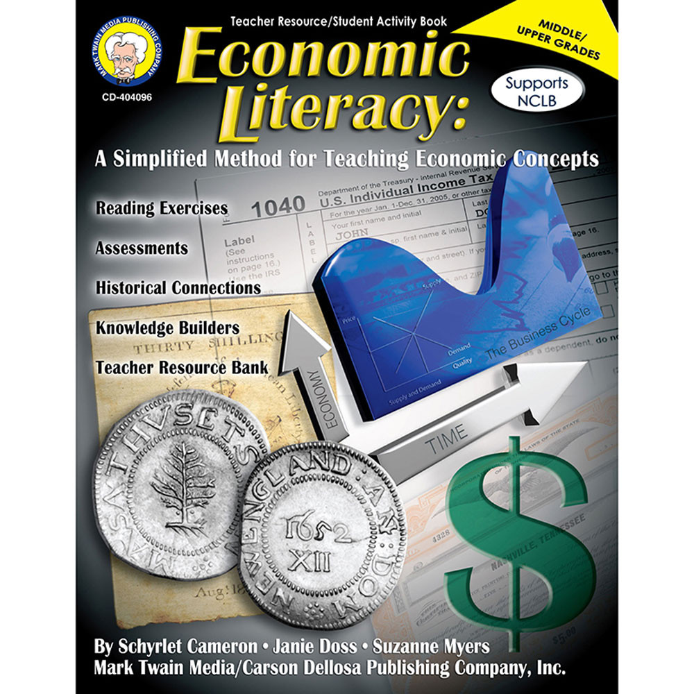 CD-404096 - Economic Literacy Simplified Method For Teaching Economic Concepts in Economics