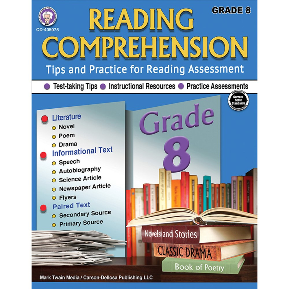 CD-405075　Workbook,　Reading　Comprehension　Grade
