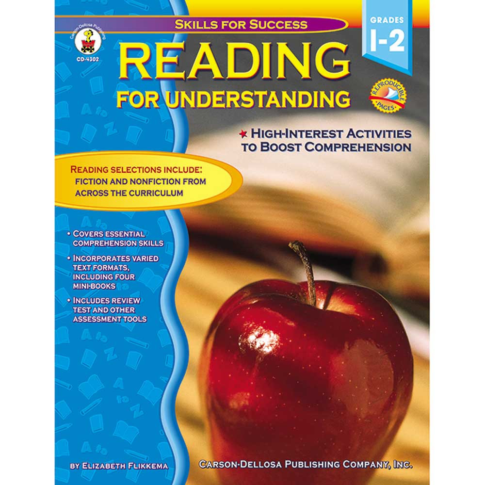 CD-4302 - Reading For Understanding Gr 1-2 in Reading Skills