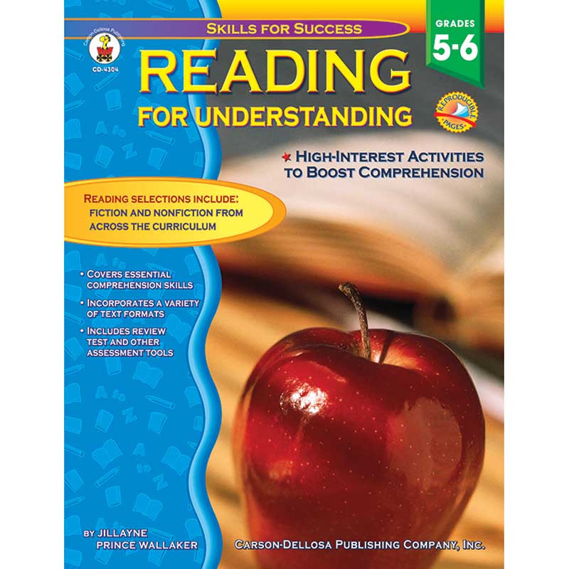 CD-4304 - Reading For Understanding Gr 5-6 in Reading Skills