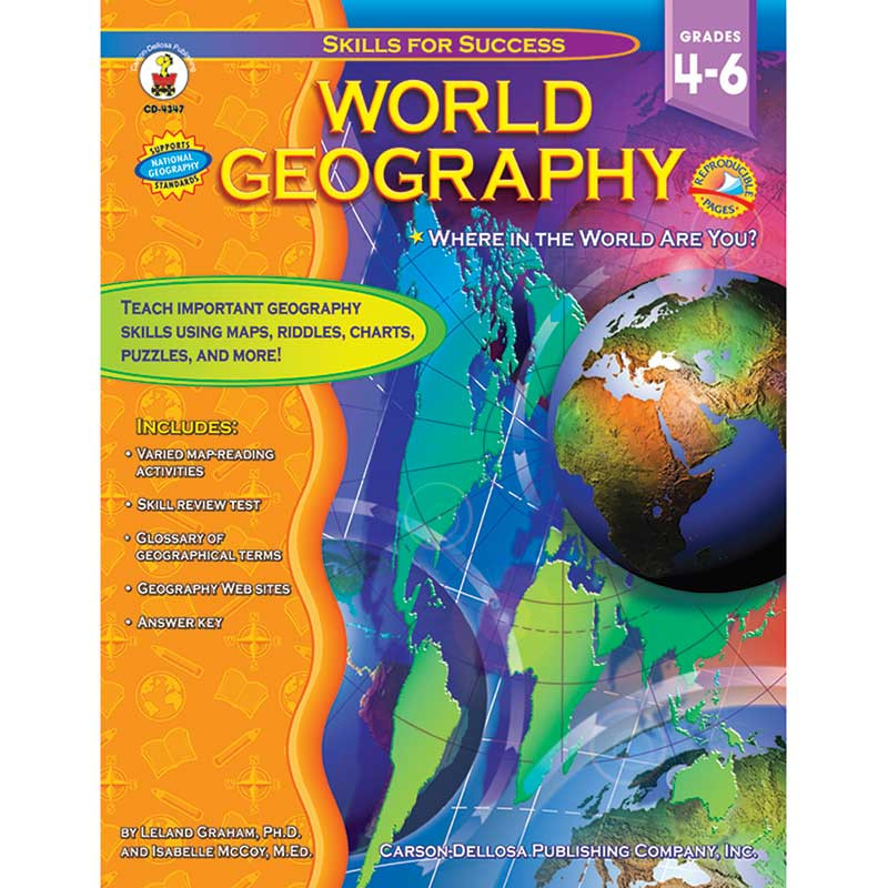 CD-4347 - World Geography Where In The World Are You in Geography