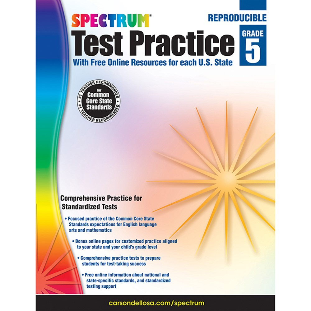 CD-704251 - Test Practice Workbook Gr 5 in Cross-curriculum