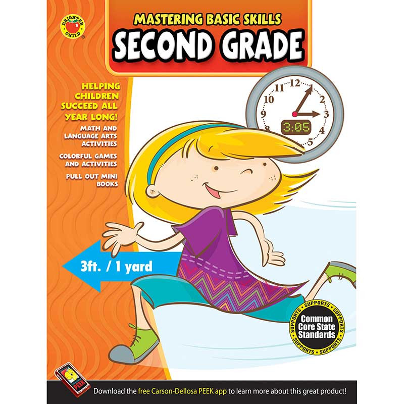 CD-704432 - Mastering Basic Skills Second Grade Book in Cross-curriculum Resources