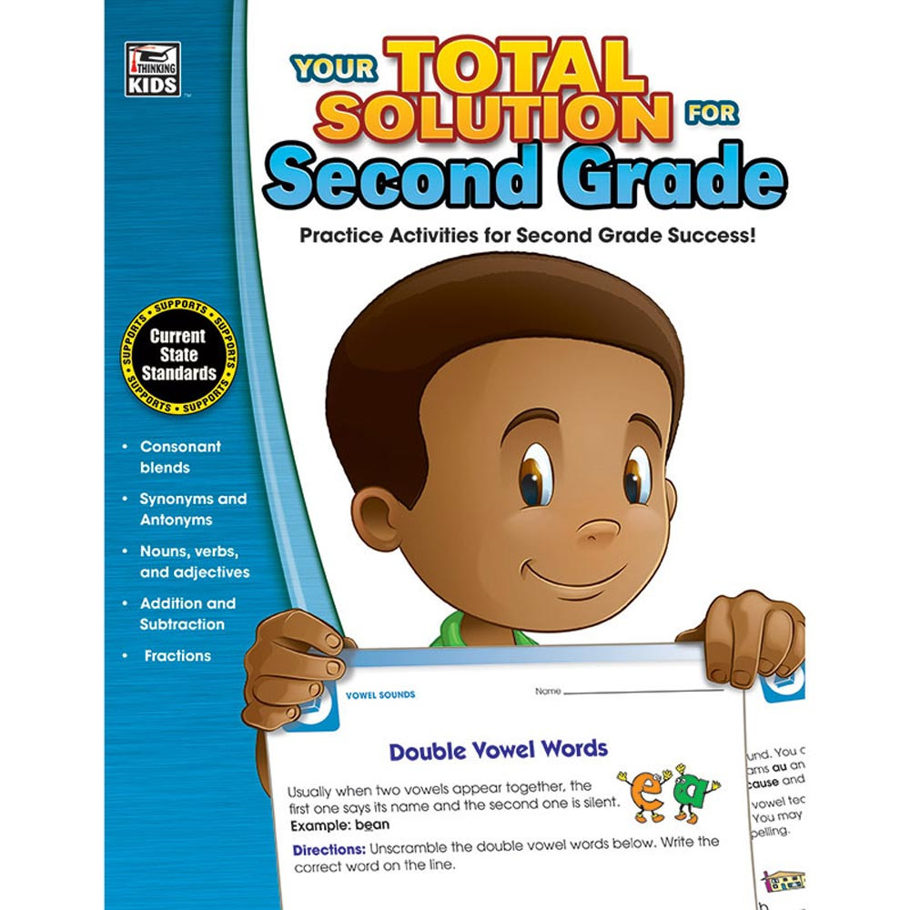CD-704644 - Your Total Solution For Second Grade in Reference Materials