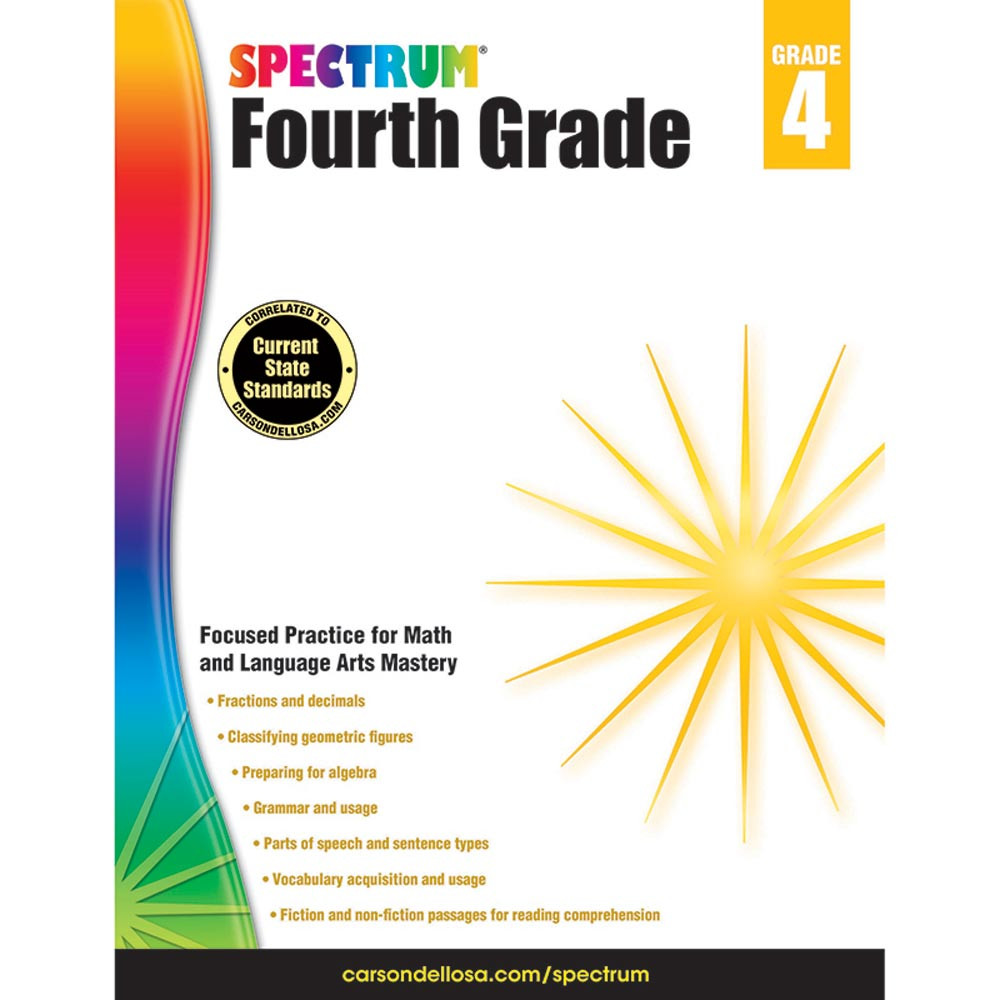 CD-704654 - Spectrum Gr 4 in Cross-curriculum Resources
