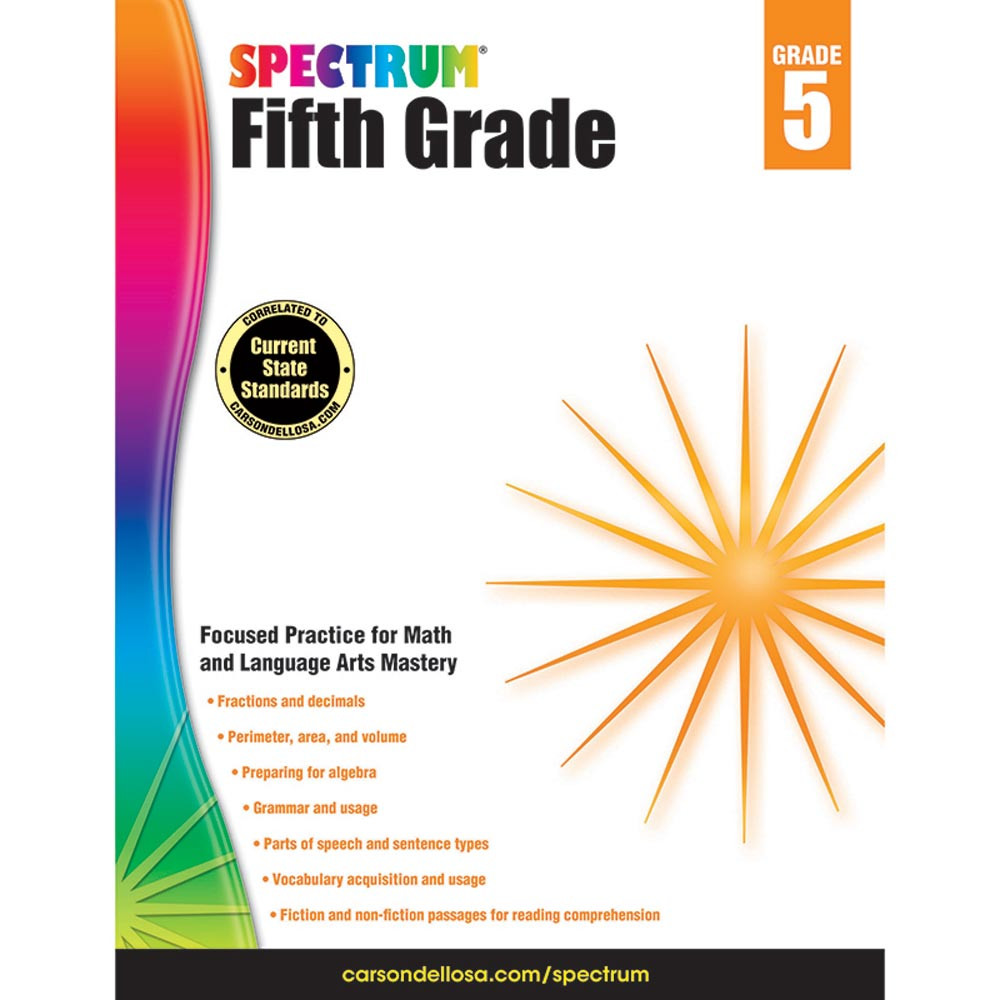 CD-704655 - Spectrum Gr 5 in Cross-curriculum Resources