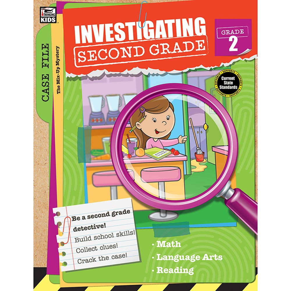 CD-704718 - Investigating Second Grade Workbook in Cross-curriculum Resources