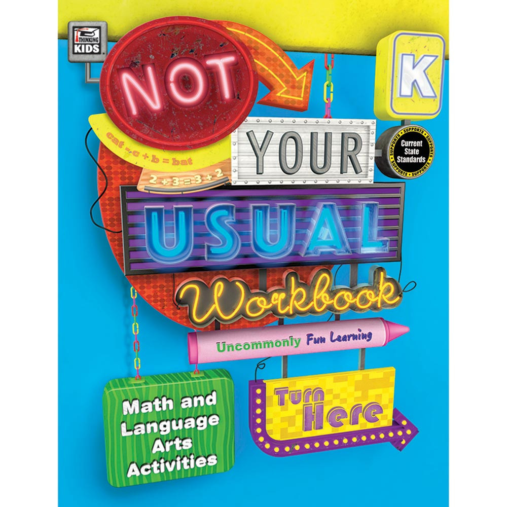 CD-704720 - Not Your Usual Workbook K in Cross-curriculum Resources