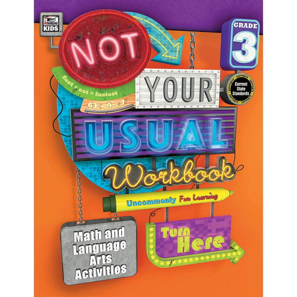 CD-704723 - Not Your Usual Workbook Grade 3 in Cross-curriculum Resources