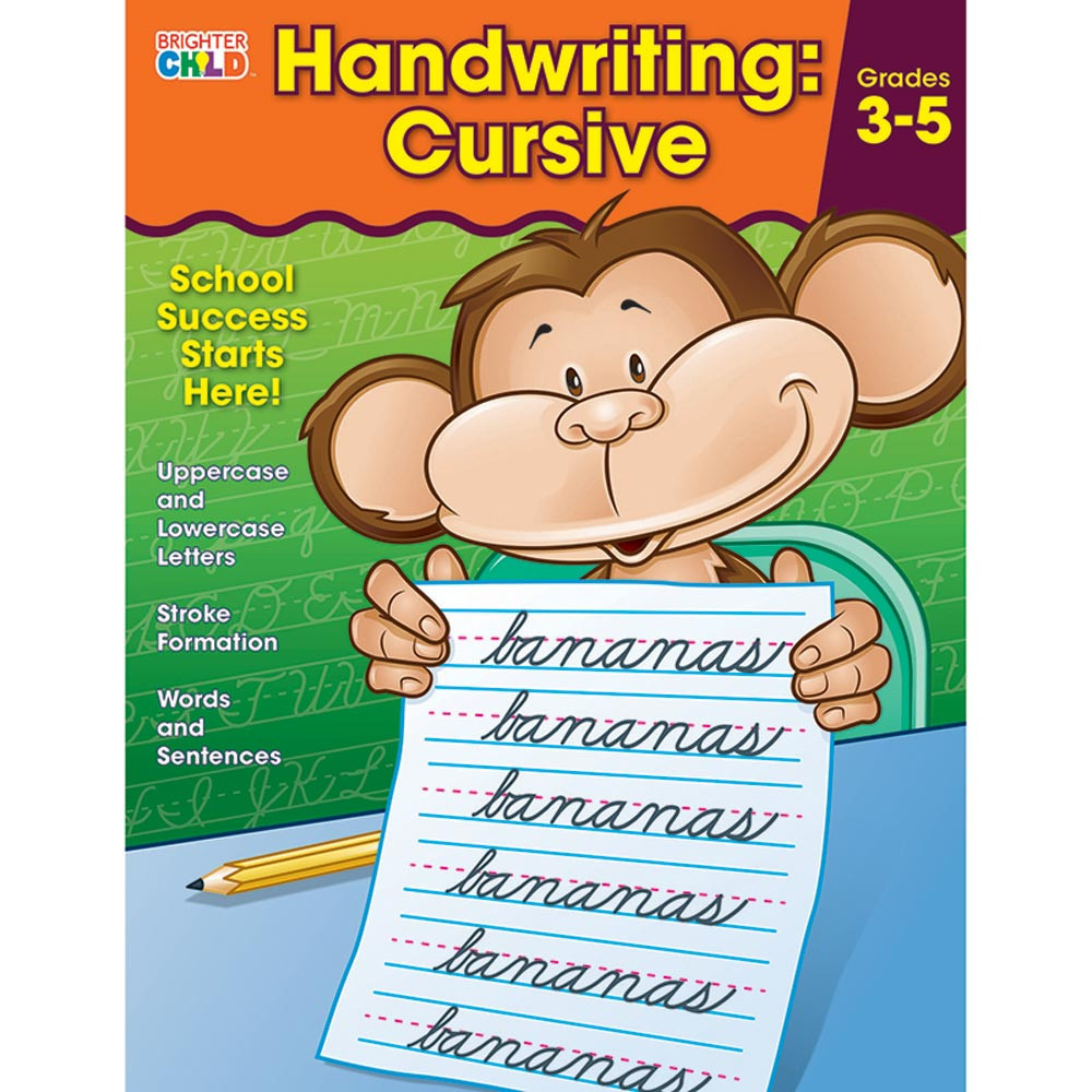 CD-704873 - Handwriting Cursive Gr 2 And Up in Handwriting Skills
