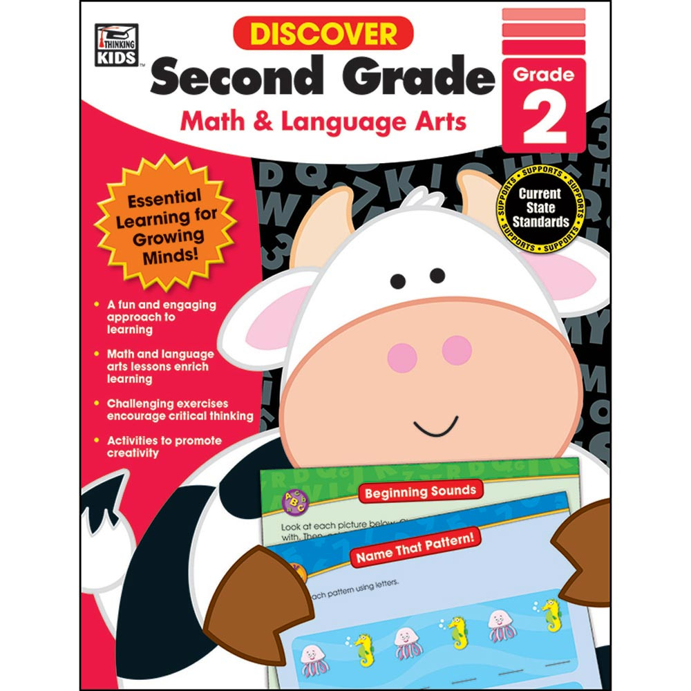 CD-704891 - Discover Second Grade Books in Cross-curriculum Resources