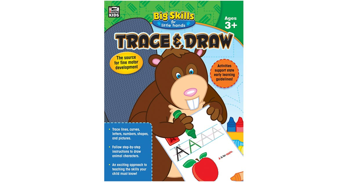 CD-704913 - Trace & Draw Gr Pre K - K in Tracing