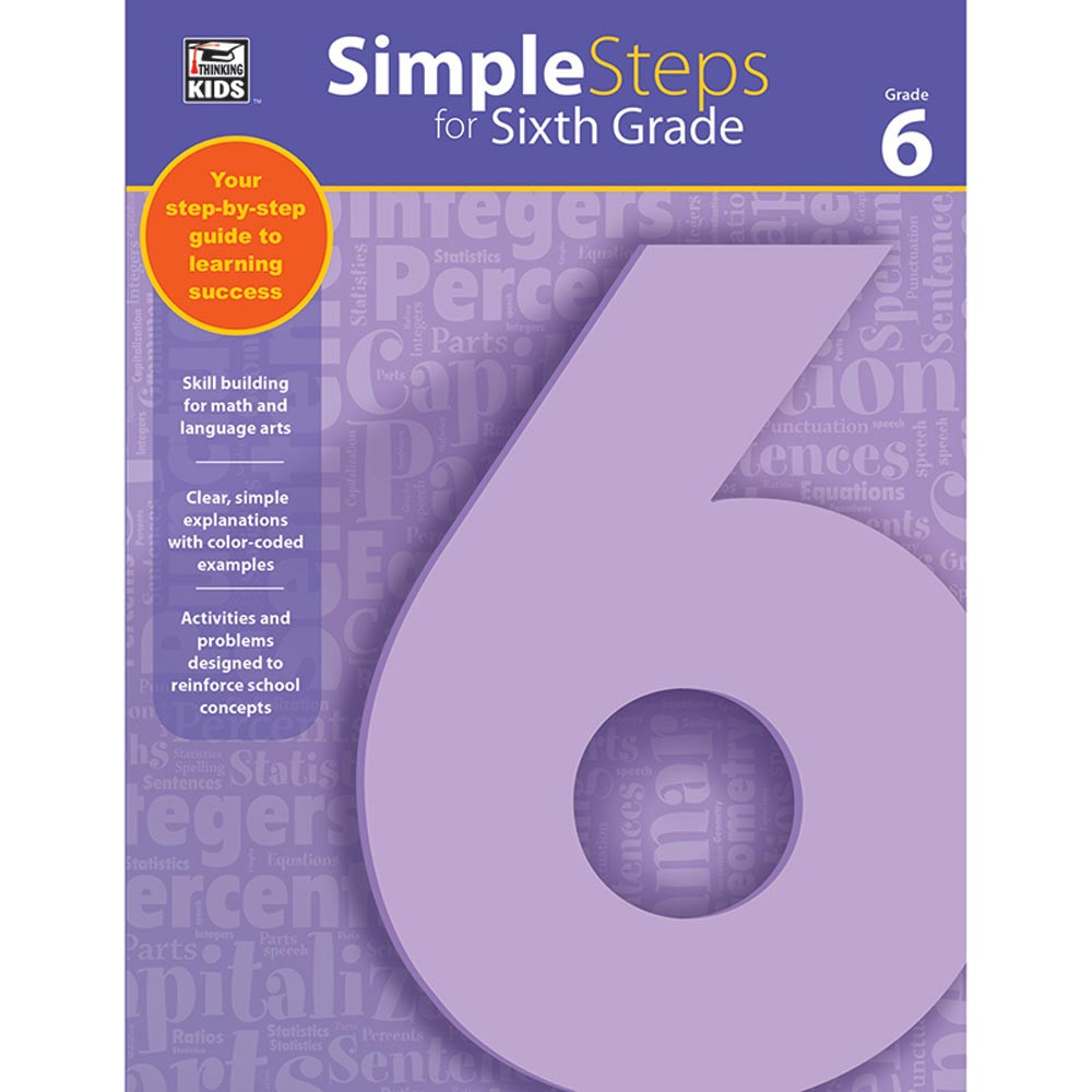 CD-704919 - Simple Steps For Sixth Grade in Cross-curriculum Resources