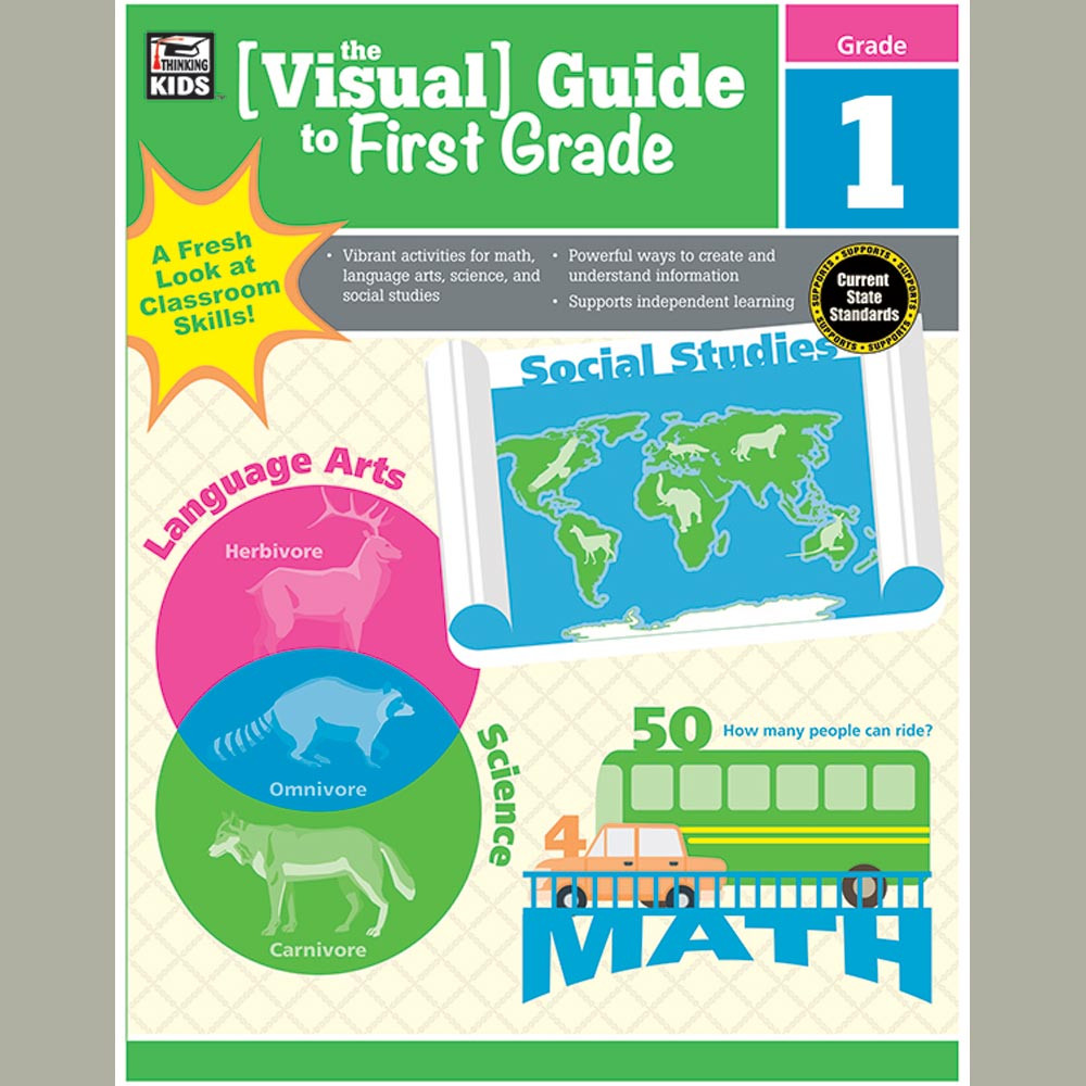 CD-704925 - Visual Guide To First Gr in Cross-curriculum Resources
