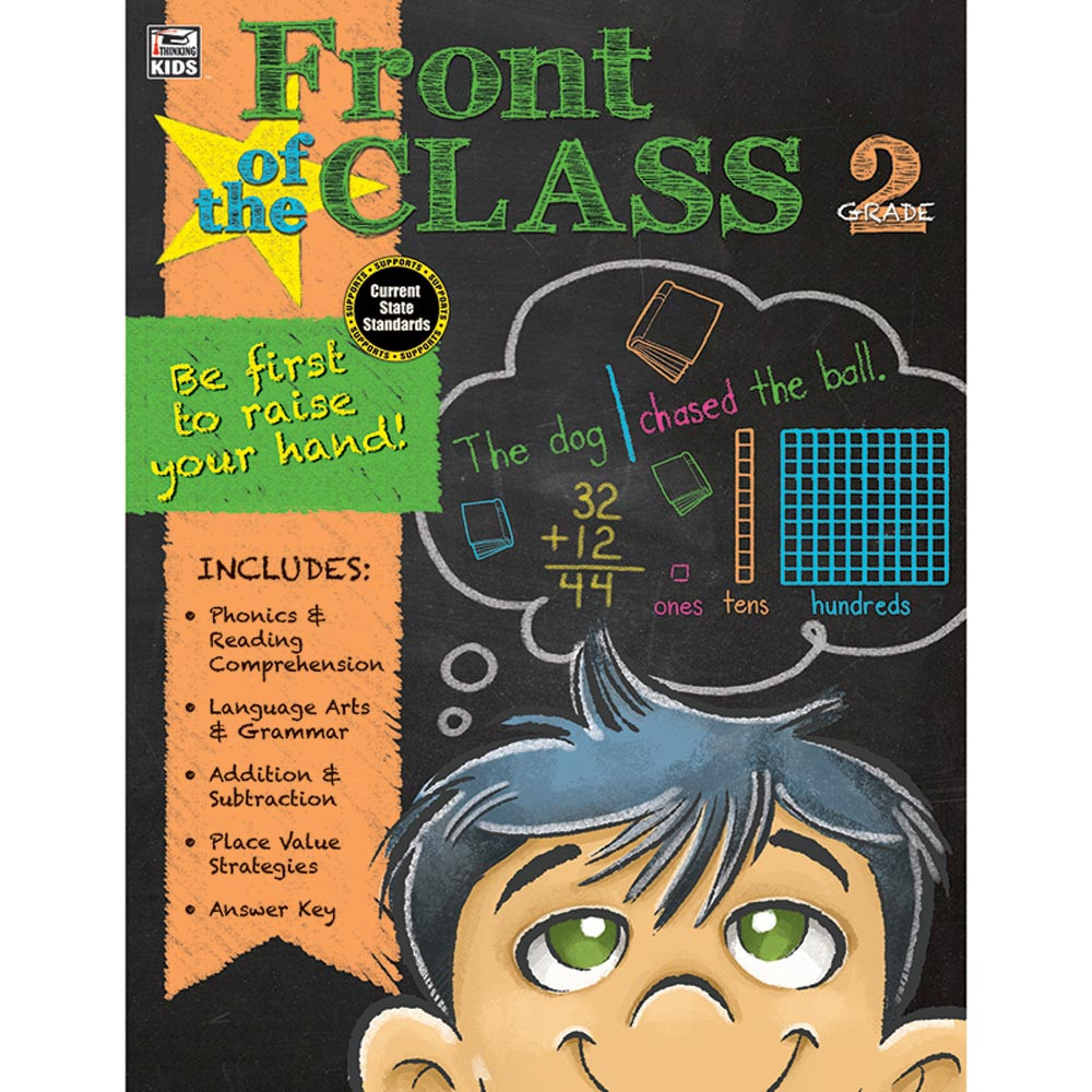 CD-704943 - Front Of The Class Book Gr 2 in Classroom Management